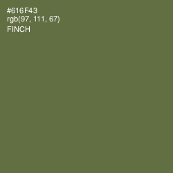 #616F43 - Finch Color Image