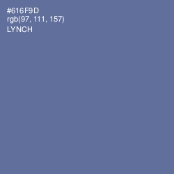 #616F9D - Lynch Color Image