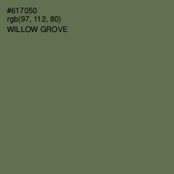 #617050 - Willow Grove Color Image