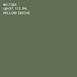 #617054 - Willow Grove Color Image