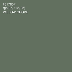 #61705F - Willow Grove Color Image