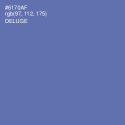 #6170AF - Deluge Color Image