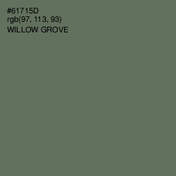 #61715D - Willow Grove Color Image