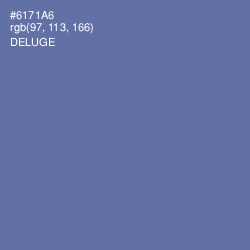#6171A6 - Deluge Color Image