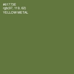 #61773E - Yellow Metal Color Image