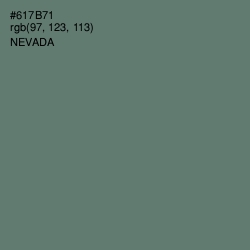 #617B71 - Nevada Color Image