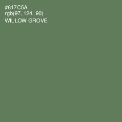 #617C5A - Willow Grove Color Image