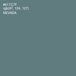 #617C7F - Nevada Color Image