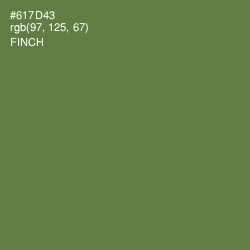 #617D43 - Finch Color Image