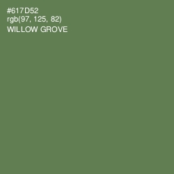 #617D52 - Willow Grove Color Image