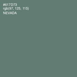 #617D73 - Nevada Color Image