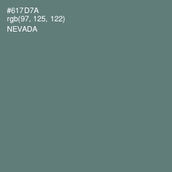 #617D7A - Nevada Color Image
