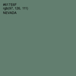 #617E6F - Nevada Color Image