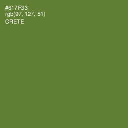 #617F33 - Crete Color Image