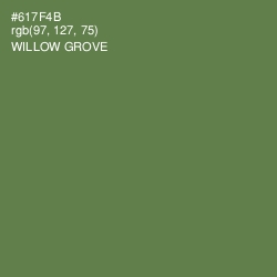 #617F4B - Willow Grove Color Image