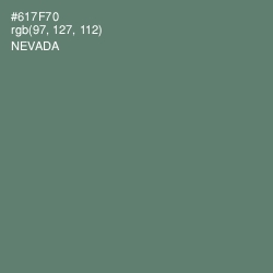 #617F70 - Nevada Color Image