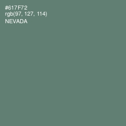 #617F72 - Nevada Color Image