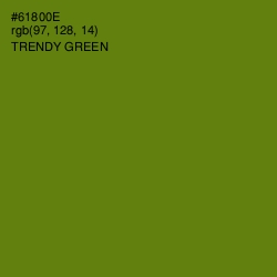 #61800E - Trendy Green Color Image