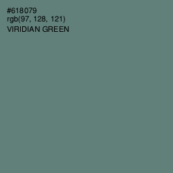 #618079 - Viridian Green Color Image