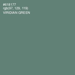 #618177 - Viridian Green Color Image