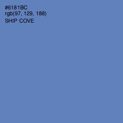 #6181BC - Ship Cove Color Image