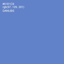 #6181C9 - Danube Color Image