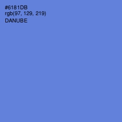#6181DB - Danube Color Image