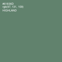 #61836D - Highland Color Image