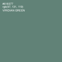 #618377 - Viridian Green Color Image