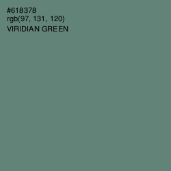 #618378 - Viridian Green Color Image