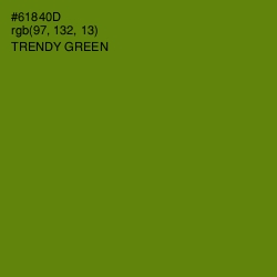 #61840D - Trendy Green Color Image