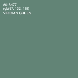 #618477 - Viridian Green Color Image