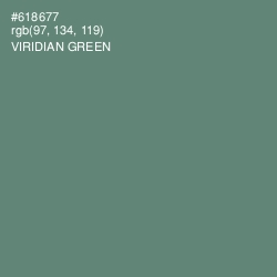 #618677 - Viridian Green Color Image