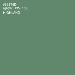 #61876D - Highland Color Image