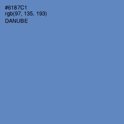 #6187C1 - Danube Color Image