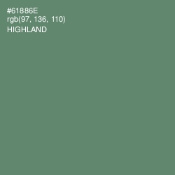 #61886E - Highland Color Image