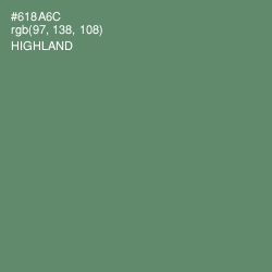 #618A6C - Highland Color Image