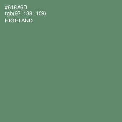 #618A6D - Highland Color Image
