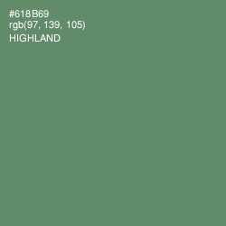 #618B69 - Highland Color Image