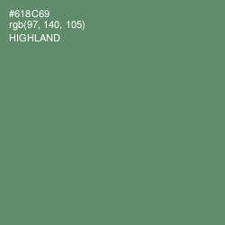 #618C69 - Highland Color Image