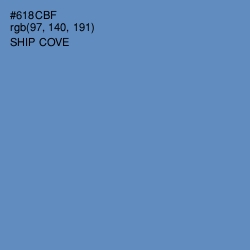 #618CBF - Ship Cove Color Image