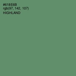 #618E6B - Highland Color Image