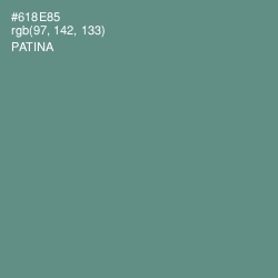 #618E85 - Patina Color Image