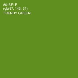 #618F1F - Trendy Green Color Image