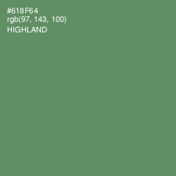 #618F64 - Highland Color Image