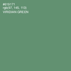 #619171 - Viridian Green Color Image