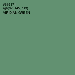 #619171 - Viridian Green Color Image