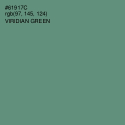 #61917C - Viridian Green Color Image