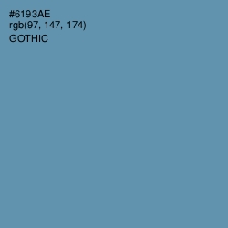 #6193AE - Gothic Color Image