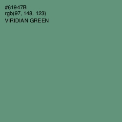 #61947B - Viridian Green Color Image